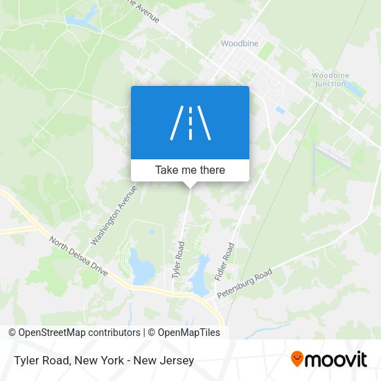 Tyler Road map