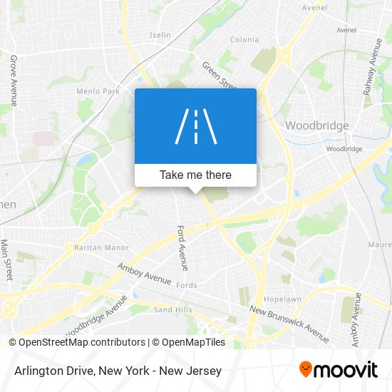 Mapa de Arlington Drive