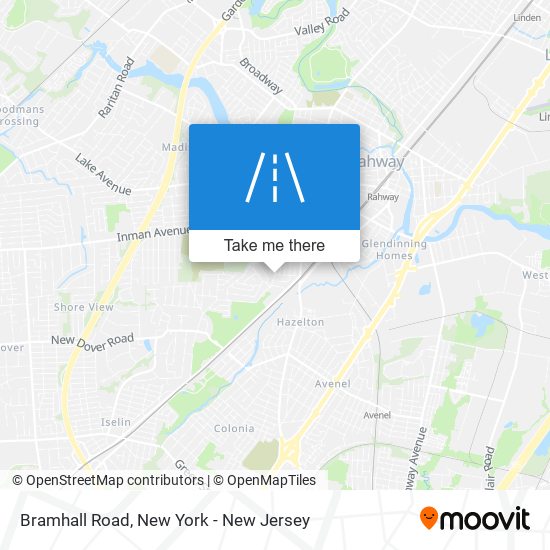 Mapa de Bramhall Road