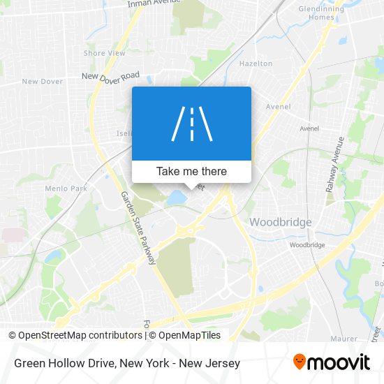Mapa de Green Hollow Drive