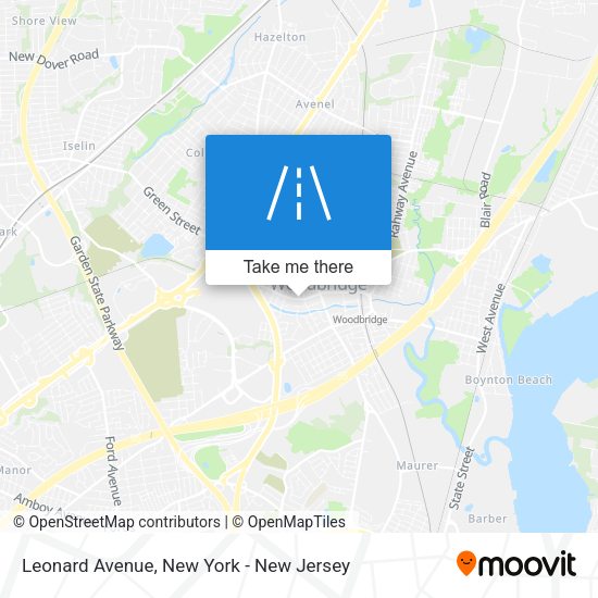 Mapa de Leonard Avenue