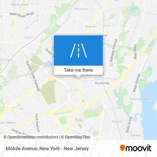 Mobile Avenue map