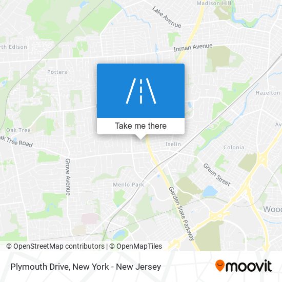 Plymouth Drive map