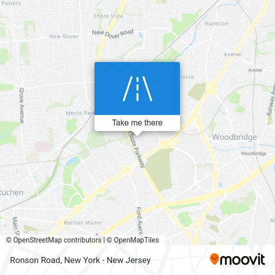 Ronson Road map
