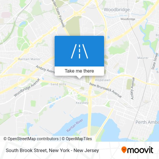 Mapa de South Brook Street