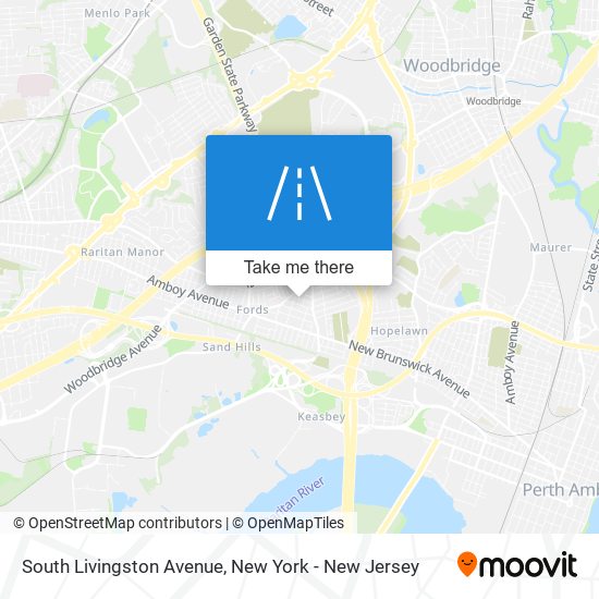 Mapa de South Livingston Avenue