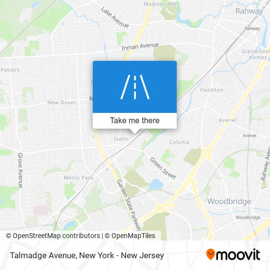 Mapa de Talmadge Avenue