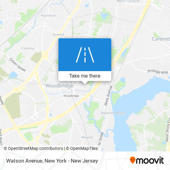 Mapa de Watson Avenue