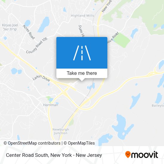 Mapa de Center Road South