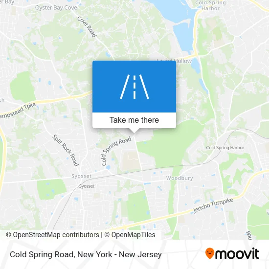 Cold Spring Road map