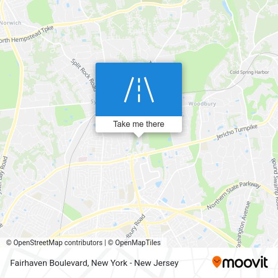 Mapa de Fairhaven Boulevard