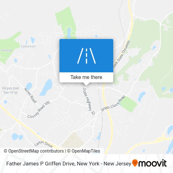 Mapa de Father James P Griffen Drive