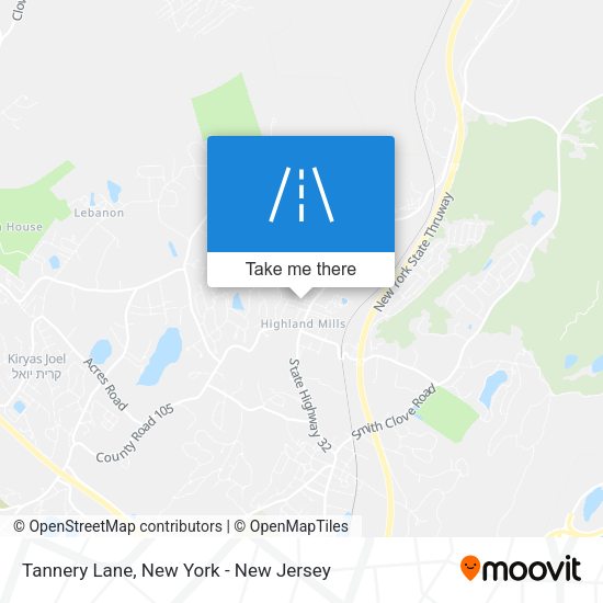 Mapa de Tannery Lane