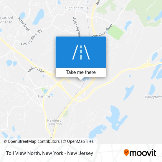 Toll View North map