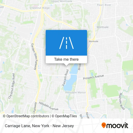 Carriage Lane map