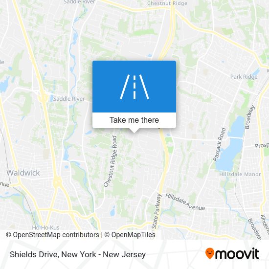 Mapa de Shields Drive