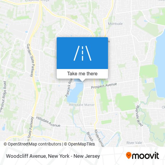 Mapa de Woodcliff Avenue