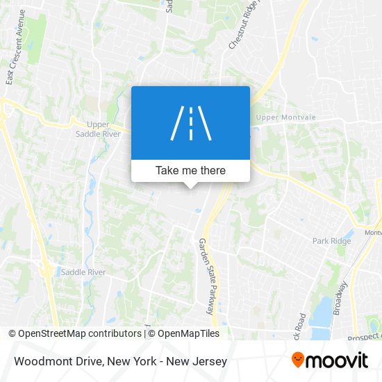Mapa de Woodmont Drive