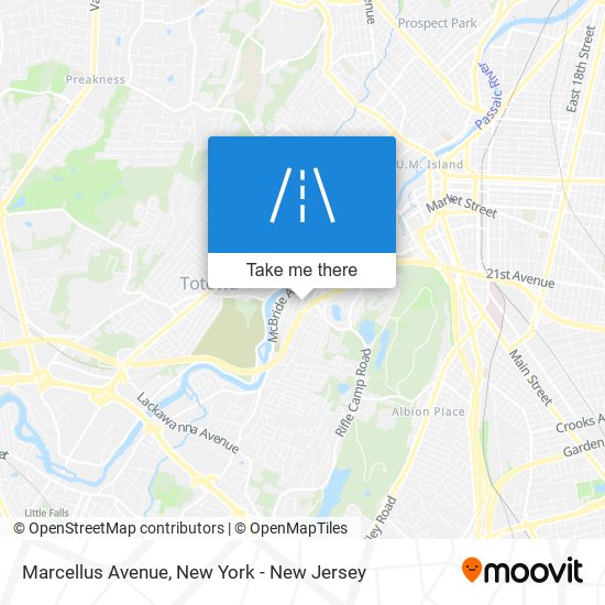 Marcellus Avenue map