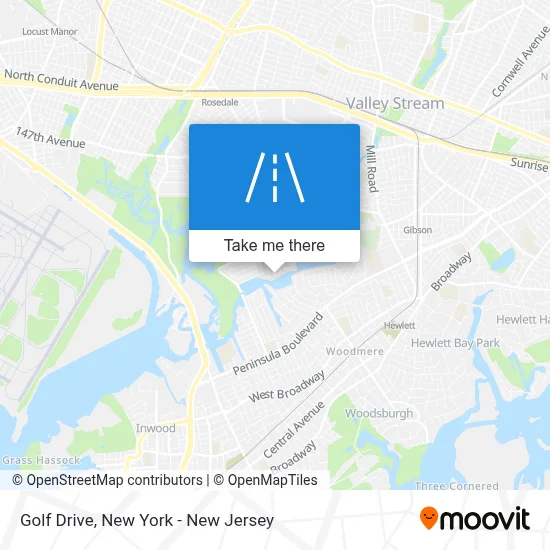 Golf Drive map