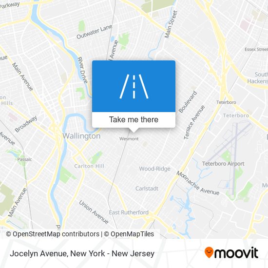 Jocelyn Avenue map