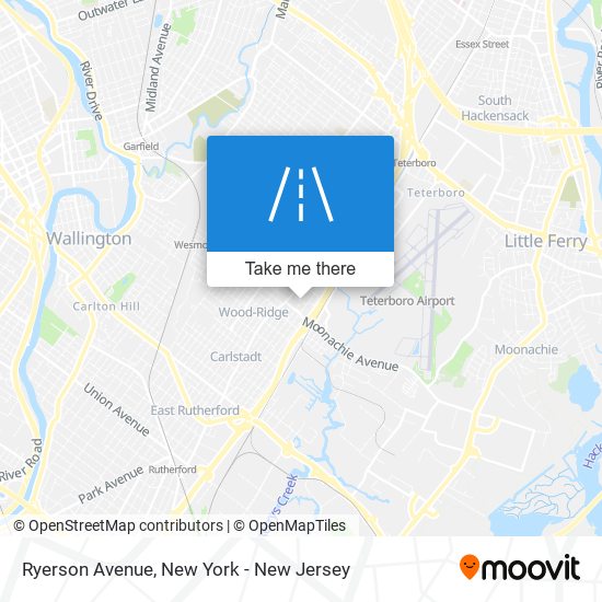 Ryerson Avenue map