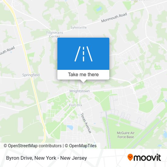 Byron Drive map