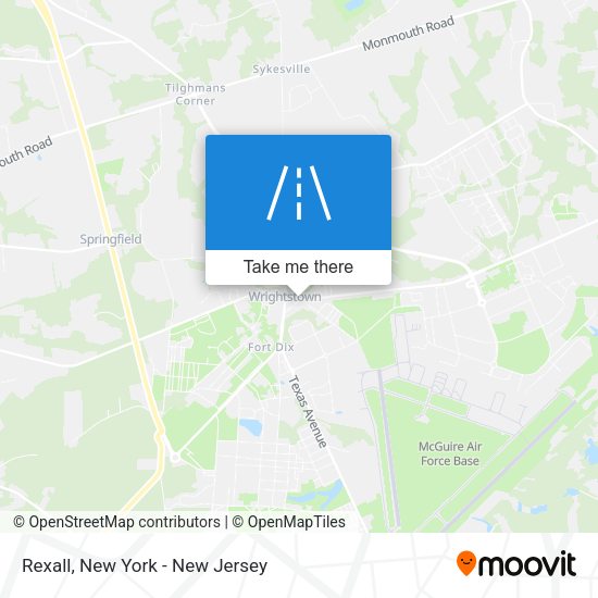 Rexall map