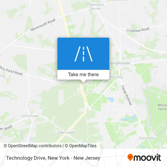 Technology Drive map
