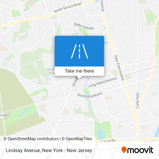 Mapa de Lindsay Avenue