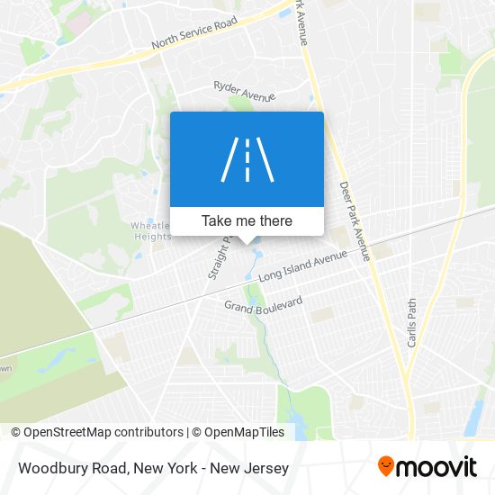 Mapa de Woodbury Road