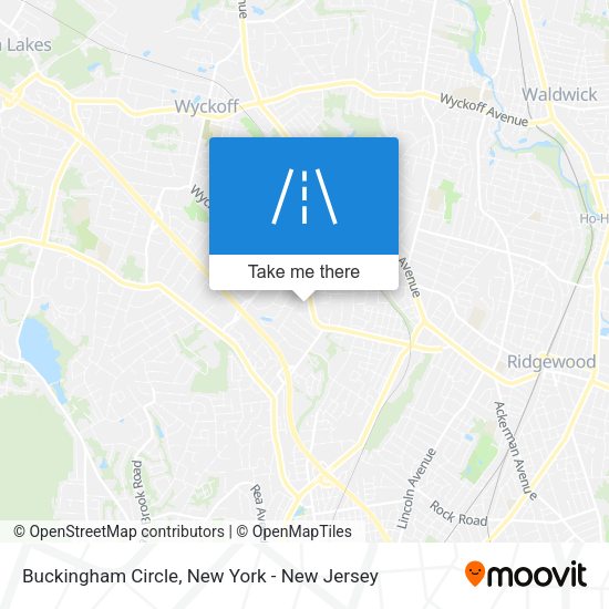 Mapa de Buckingham Circle