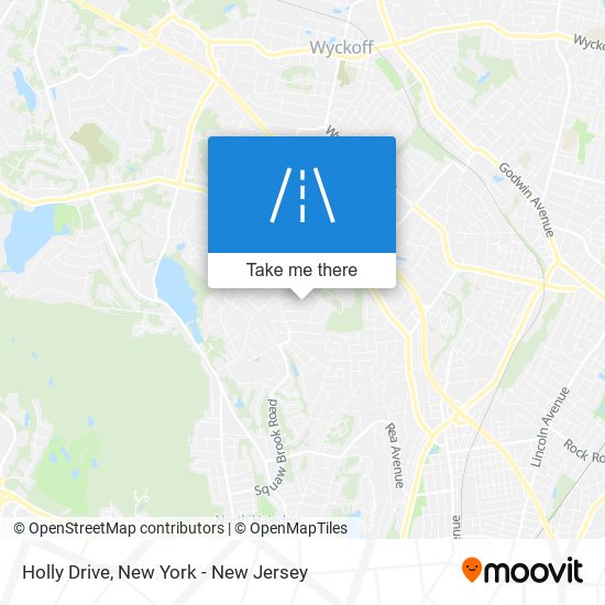 Holly Drive map