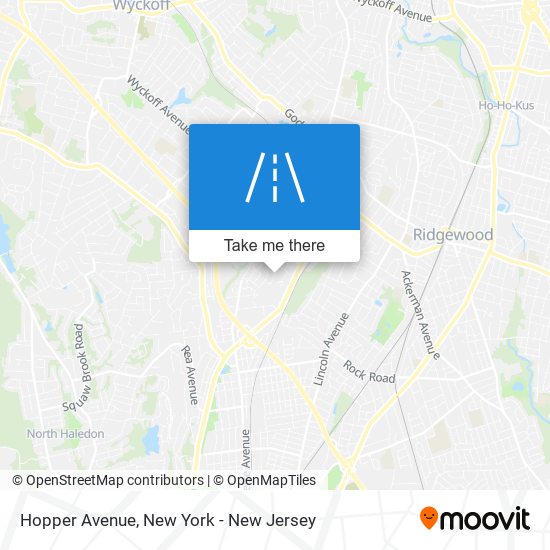 Mapa de Hopper Avenue