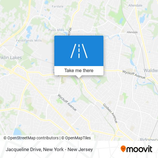 Jacqueline Drive map