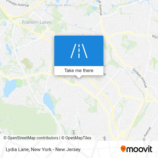 Lydia Lane map