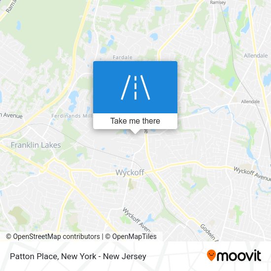 Mapa de Patton Place
