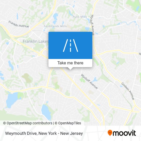 Weymouth Drive map