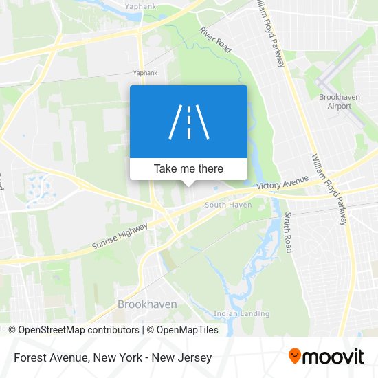 Mapa de Forest Avenue