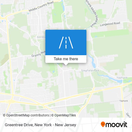 Greentree Drive map