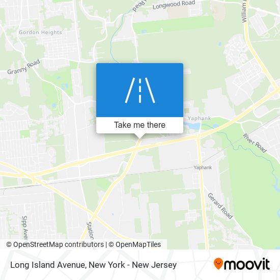 Long Island Avenue map