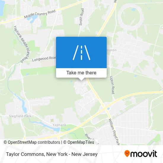 Taylor Commons map