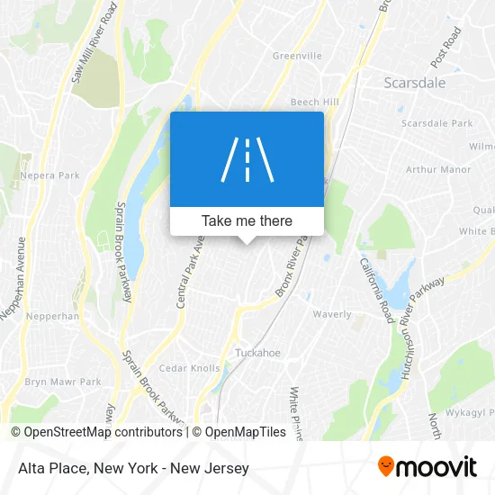 Mapa de Alta Place
