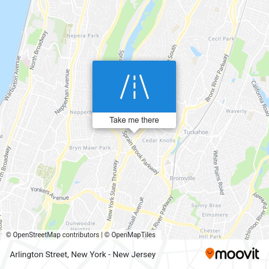 Mapa de Arlington Street