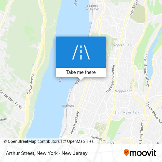 Mapa de Arthur Street