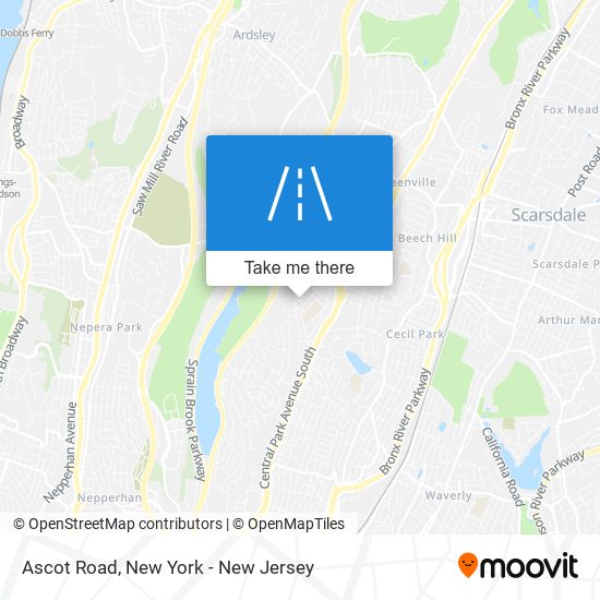 Mapa de Ascot Road