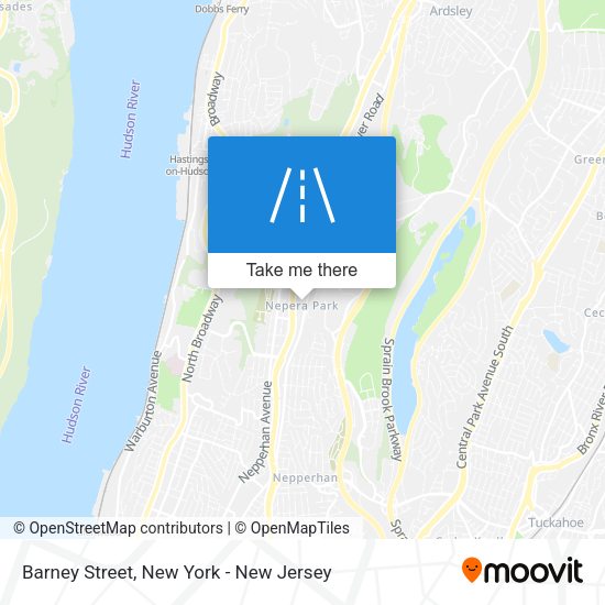 Mapa de Barney Street