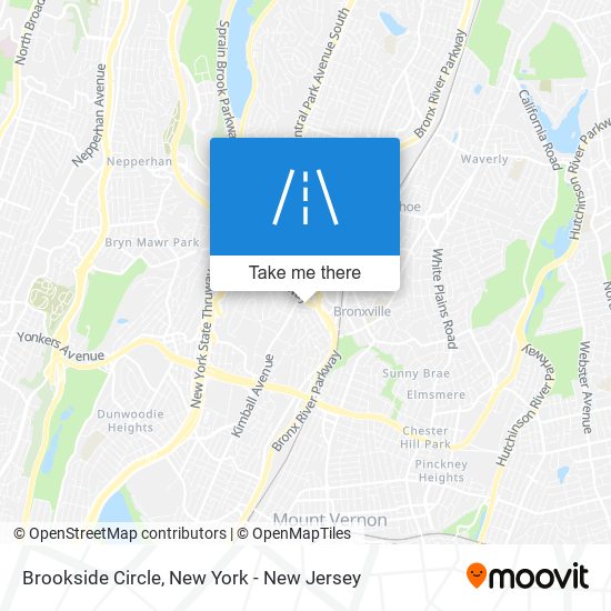 Brookside Circle map