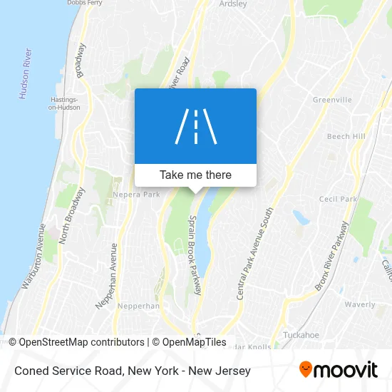 Coned Service Road map