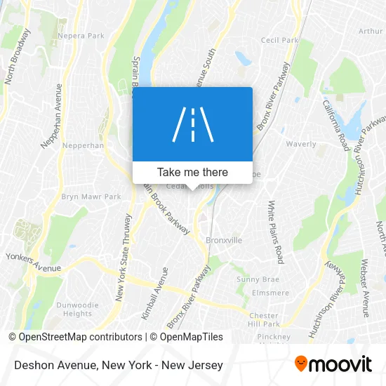 Deshon Avenue map